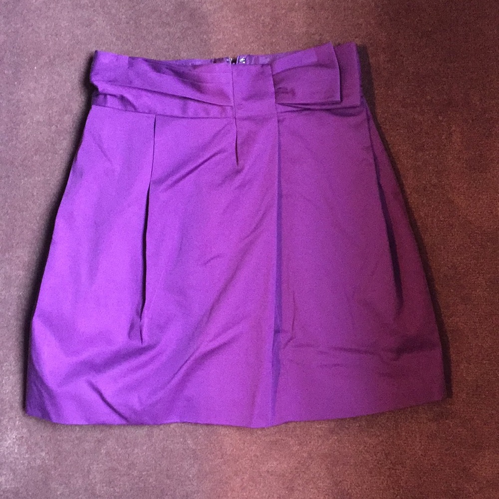 Purple BCBG pencil/full skirt